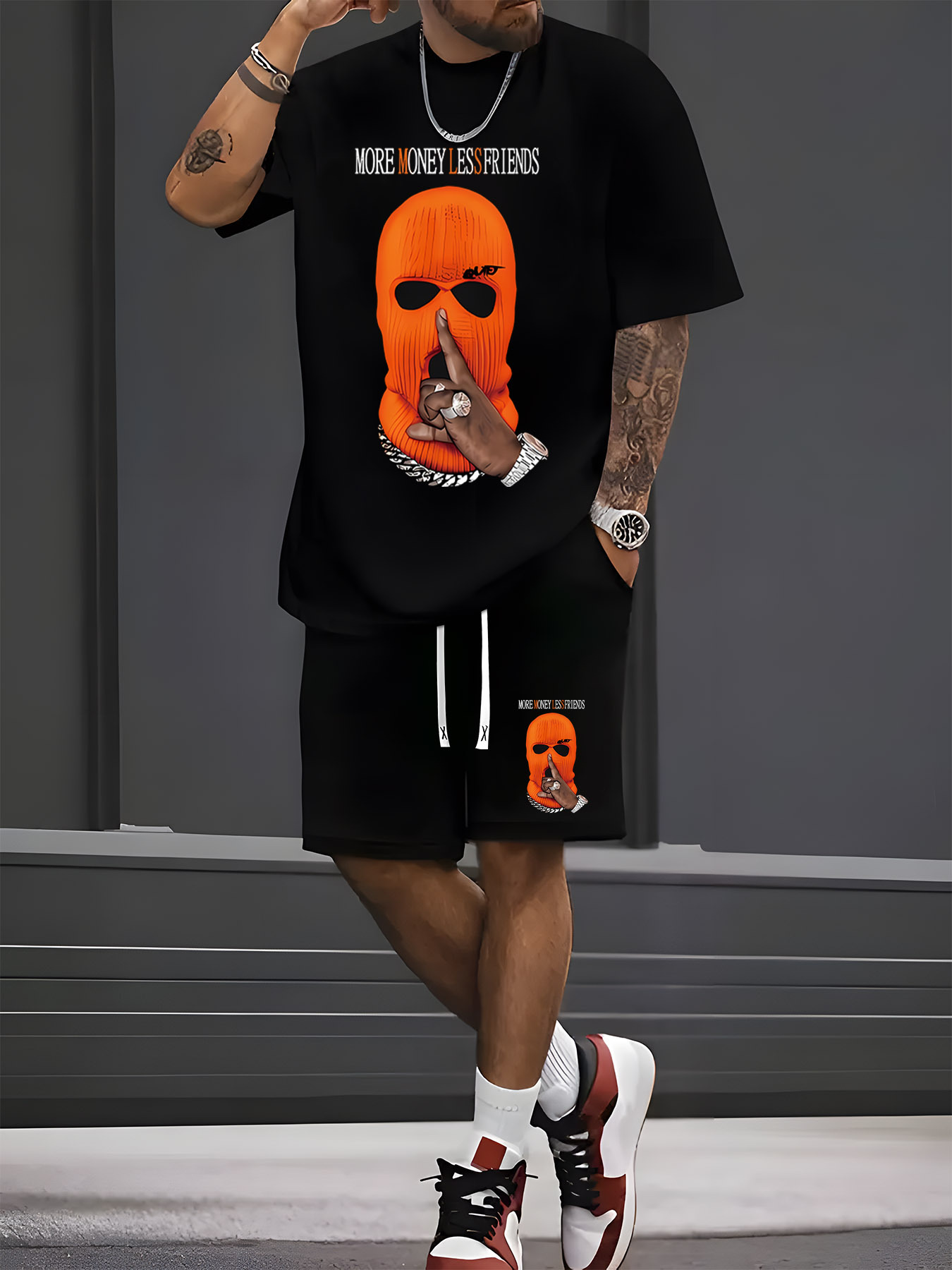 2026 Summer New Men's Short-Sl - Street Summer Fashion recension och pris