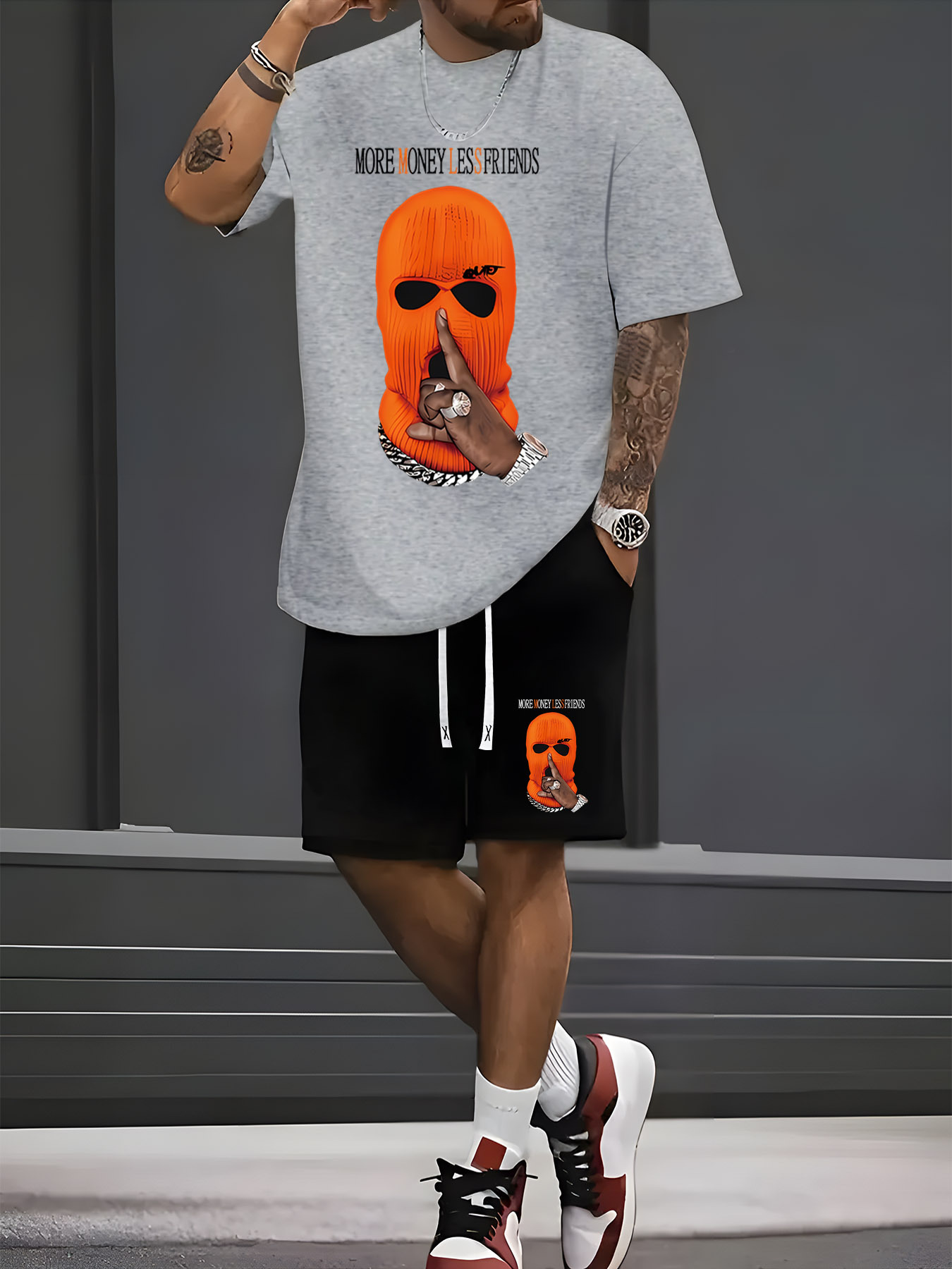 2026 Summer New Men's Short-Sl - Street Summer Fashion recension och pris
