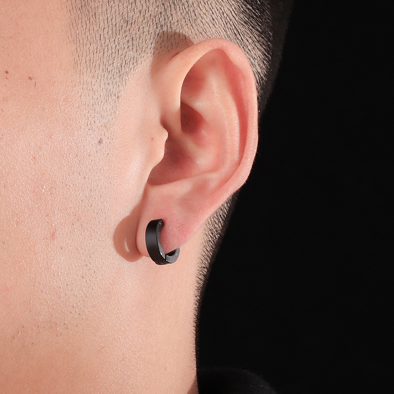1Pair Punk Stainless Steel Rou - Street Fashion Rings recension och pris