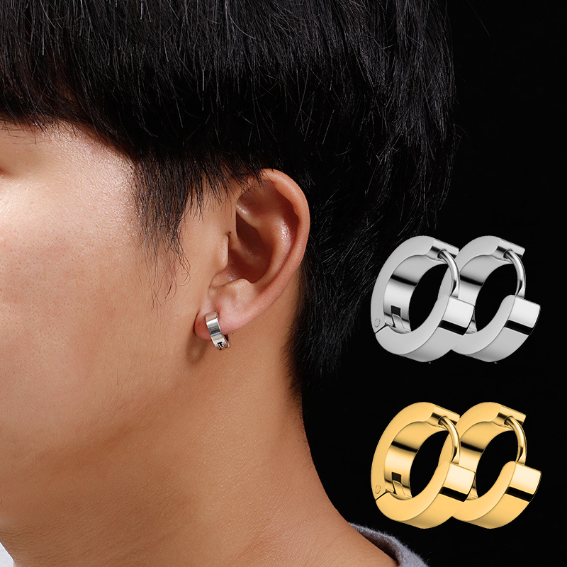 1Pair Punk Stainless Steel Rou - Street Fashion Rings recension och pris