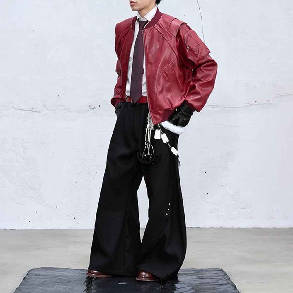 Winter New Men's Pu Leather Lo - Street Fashion Trend 2025 recension och pris
